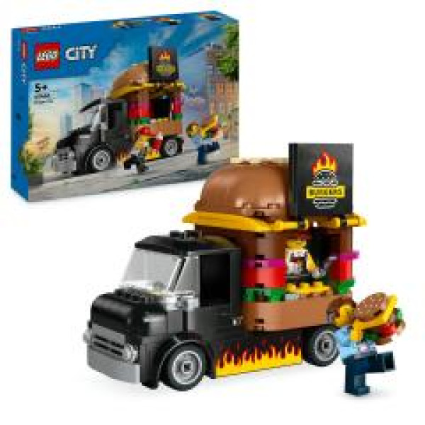 Lego City - Toneta cu burgeri, 194 piese