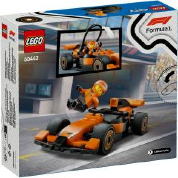 LEGO City - Pilot F1 cu masina de curse McLaren
