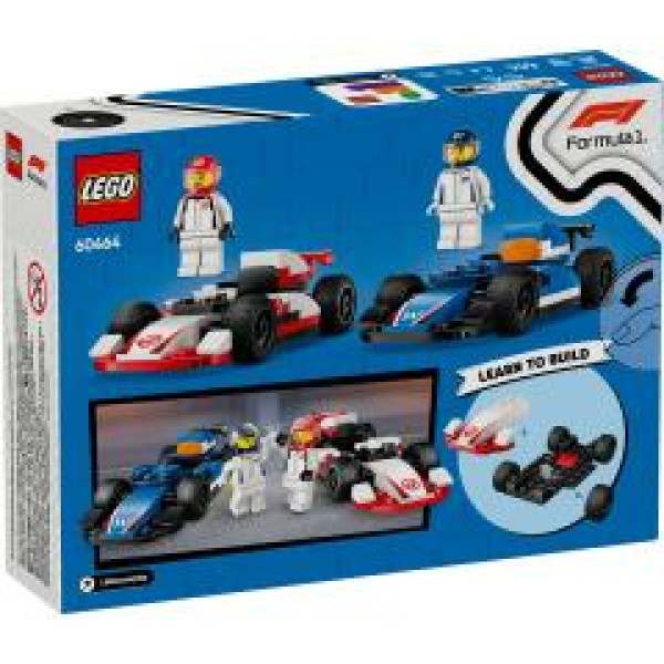 LEGO City - Masini de curse F1 Williams Racing si Haas