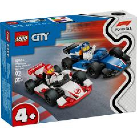 LEGO City - Masini de curse F1 Williams Racing si Haas