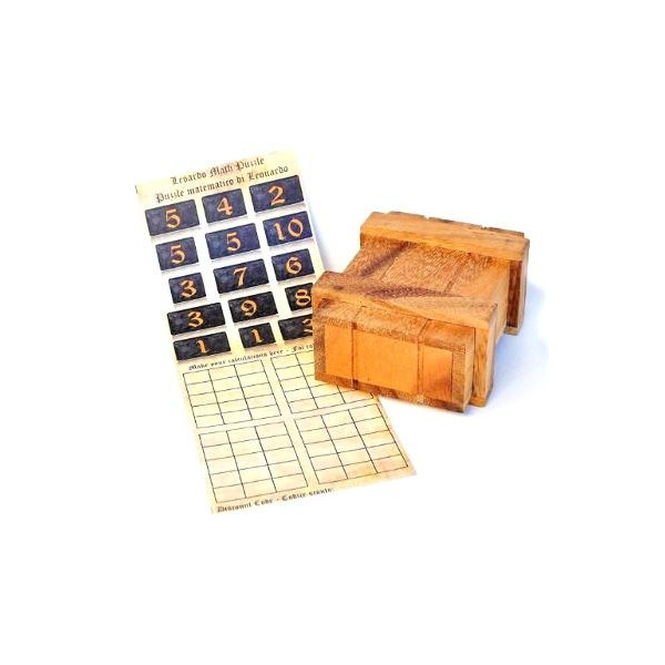 Set Logică Giochi - Leonardo da Vinci, 4 in 1