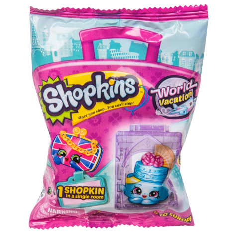 Shopkins figurină + căsuță folie