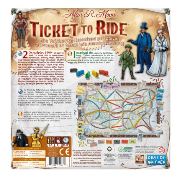 Joc Ticket to Ride Asmodee