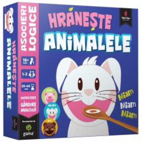 Joc educativ - Hrănește animalele