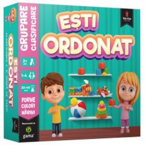 Joc educativ  - Ești ordonat