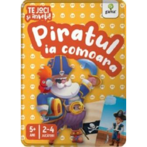 Piratul ia comoara.Te joci și înveți
