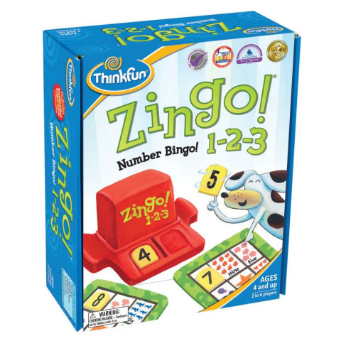 Joc Thinkfun - Zingo 1-2-3