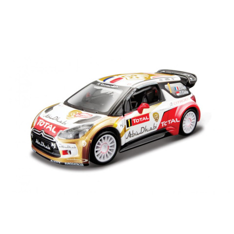 Mașină rally 2013 Citroen WRT Sebastian Loeb, scară 1:32