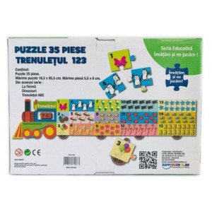 Trenuletul 123 – Puzzle Educativ