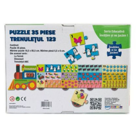 Trenuletul 123 – Puzzle Educativ