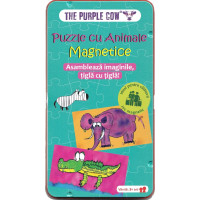 Puzzle cu animale magnetice