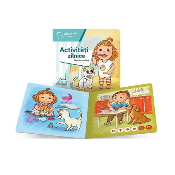 Carte Răspundel Istețel - Activități zilnice Carte Răspundel Istețel - Activități zilnice