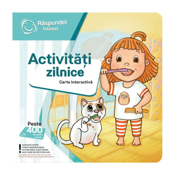Carte Răspundel Istețel - Activități zilnice Carte Răspundel Istețel - Activități zilnice
