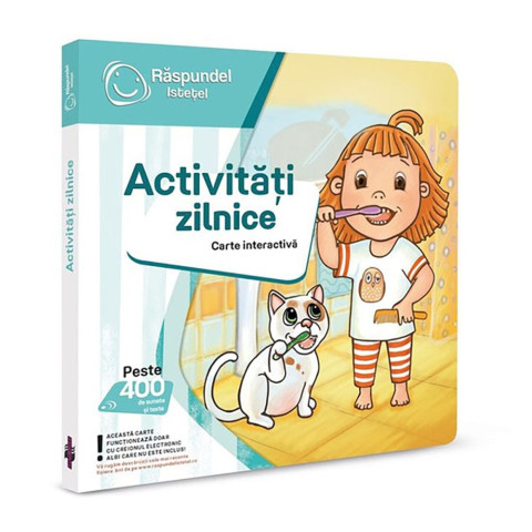Carte Răspundel Istețel - Activități zilnice Carte Răspundel Istețel - Activități zilnice