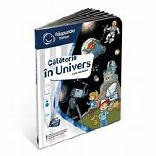 Pachet carte interactivă și creion RASPUNDEL ISTEȚEL: Călătorie în Univers Pachet carte interactivă și creion RASPUNDEL ISTEȚEL: Călătorie în Univers