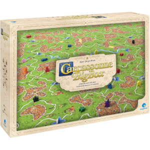 Joc de societate CARCASSONNE Big Box 6 LIN0628, 7 ani+, 2-8 jucatori