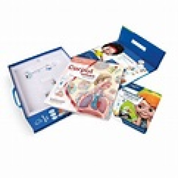 Pachet carte interactivă și creion RASPUNDEL ISTEȚEL: Corpul uman  Pachet carte interactivă și creion RASPUNDEL ISTEȚEL: Corpul uman