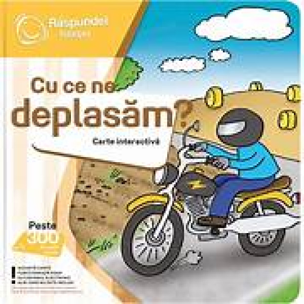 Carte Răspundel Istețel - Cu ce ne deplasăm Carte Răspundel Istețel - Cu ce ne deplasăm