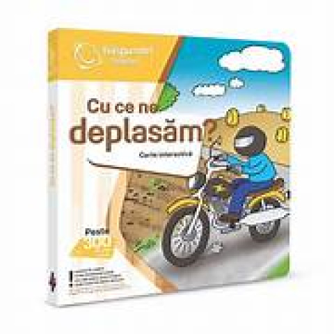 Carte Răspundel Istețel - Cu ce ne deplasăm Carte Răspundel Istețel - Cu ce ne deplasăm