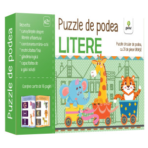 Puzzle de podea: Litere