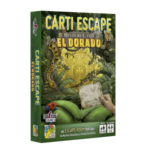 Cărți Escape - Misterul din Eldorado