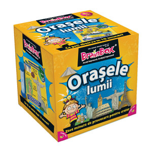 Joc Educativ BrainBox - Orasele lumii