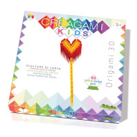 Creagami Kids - Kit Inima origami cu 89 piese