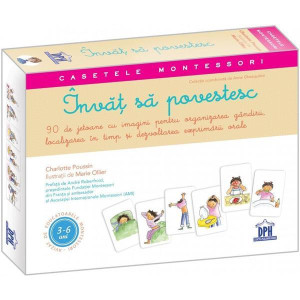 Învăț să povestesc-90 de jetoane pentru relatat povești+ghid