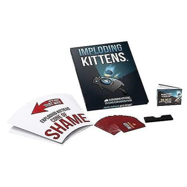 Joc de societate Imploding Kittens, extensie pentru jocul Exploding Kittens (limba romana)