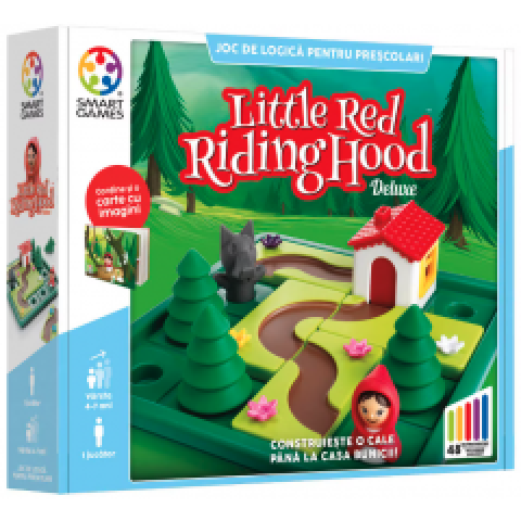 Little Red Riding Hood - Deluxe, joc de logică cu 48 de provocări, ediție limba Română
