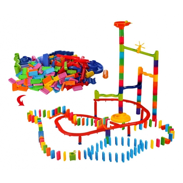 Marble run & Domino