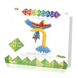 Creagami - Kit Papagal origami cu 243 piese
