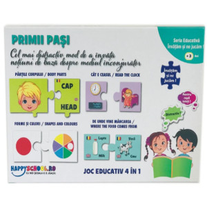 Joc educativ 4 in 1 - primii pasi 