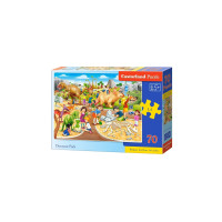 Puzzle Castorland - Dinosaur Park, 70 piese