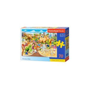 Puzzle Castorland - Dinosaur Park, 70 piese