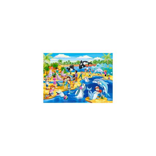 Puzzle Castorland - Dolphinarium, 60 piese