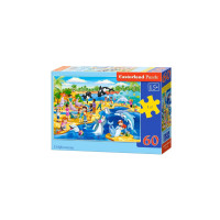 Puzzle Castorland - Dolphinarium, 60 piese