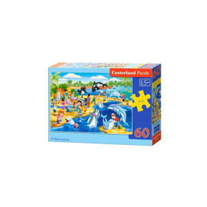 Puzzle Castorland - Dolphinarium, 60 piese