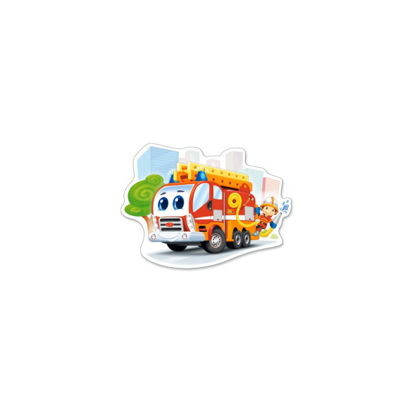 Puzzle Castorland - Fire Engine, 12 piese MAXI