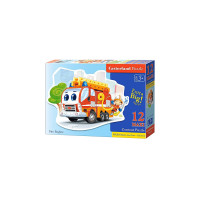 Puzzle Castorland - Fire Engine, 12 piese MAXI