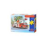 Puzzle Castorland - Fire Engine, 60 Piese