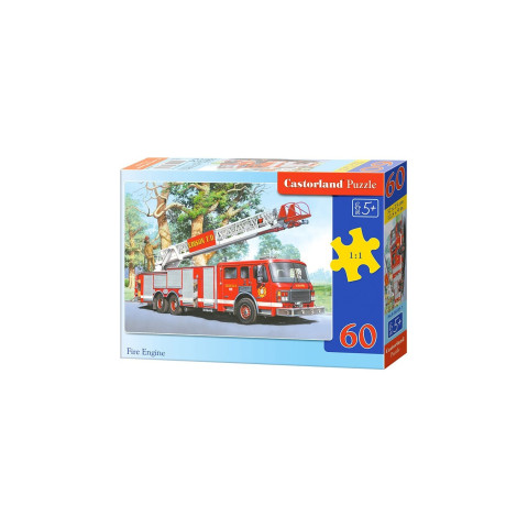 Puzzle Castorland - Fire Engine, 60 Piese