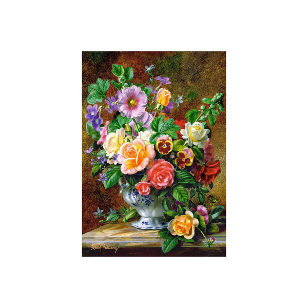 Puzzle Castorland - Flowers in a vase, 500 piese