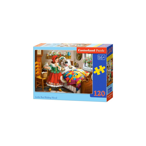 Puzzle Castorland - Little Red Riding Hood, 120 Piese