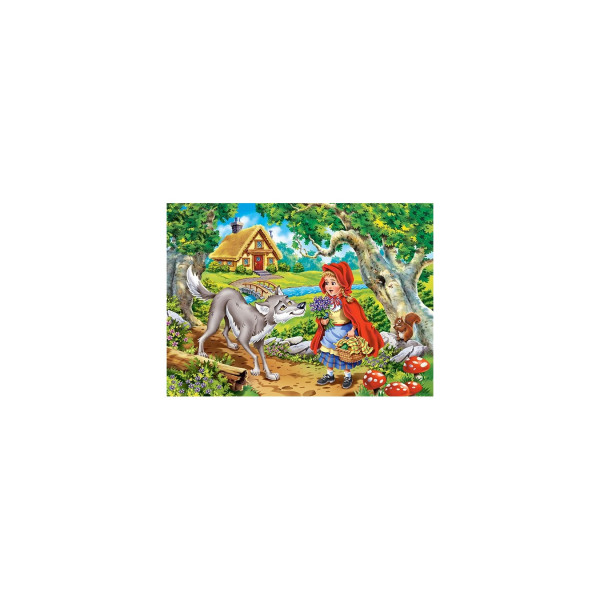Puzzle Castorland - Little Red Riding Hood, 70 piese