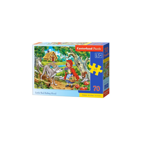 Puzzle Castorland - Little Red Riding Hood, 70 piese