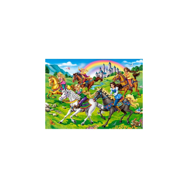 Puzzle Castorland - Princess Horse Ride, 260 piese