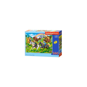 Puzzle Castorland - Princess Horse Ride, 260 piese