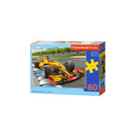 Puzzle Castorland - Racing Bolide on Track, 60 piese