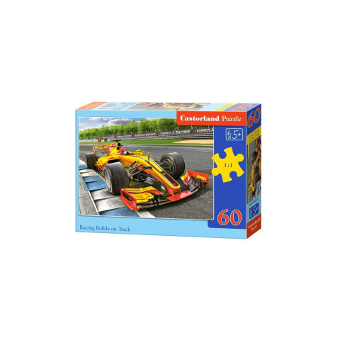 Puzzle Castorland - Racing Bolide on Track, 60 piese